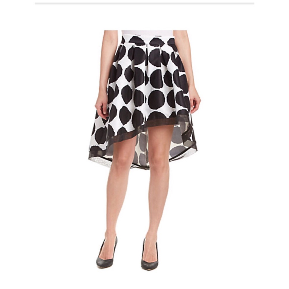 Brand new Gracia asymmetric A-line midi skirt